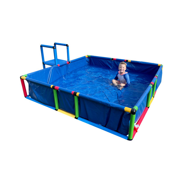 Funphix Build and Splash Buildable Swimming Pool Outdoor Building Toy
